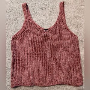 Knit tank top